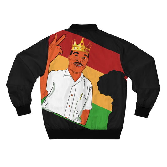 BLACKS MAKE HISTORY: KING Bomber Jacket