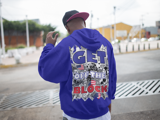 GOTB Graffiti Hoodie | Veteran's Day Stylish Hoodie | Sky Lyfe