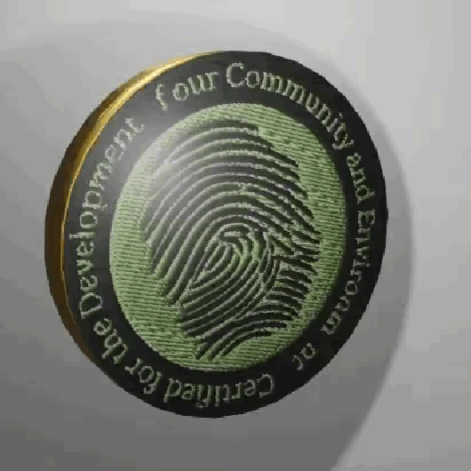 Certified Stamp (Earth)