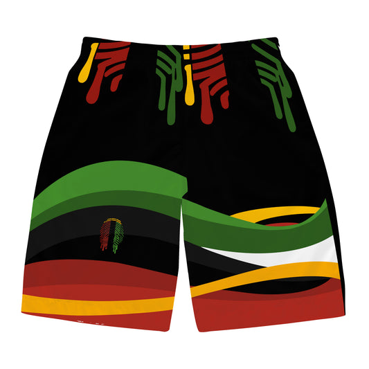 WAVY 111 Shorts (Juneteenth Drip)