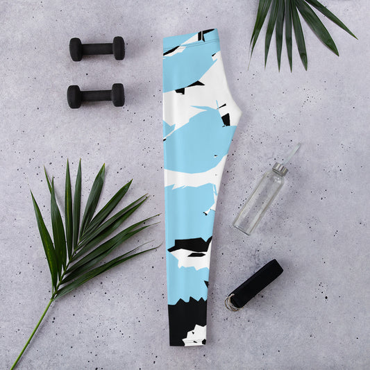 PLACE YOUR PRINT ON WORLD Sky Dye Leggings