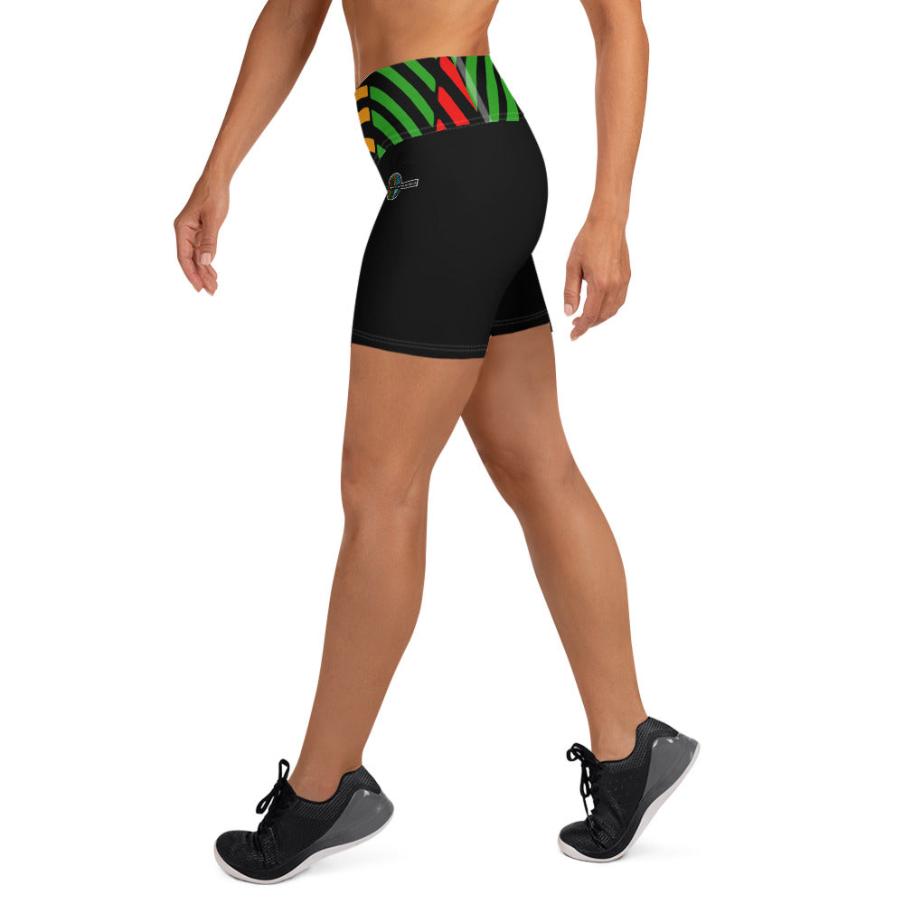Yoga Shorts | High Waisted Yoga Shorts | Sky Lyfe