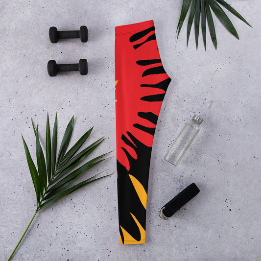 PLACE YOUR PRINT ON THE WORLD Sky Dye Leggings